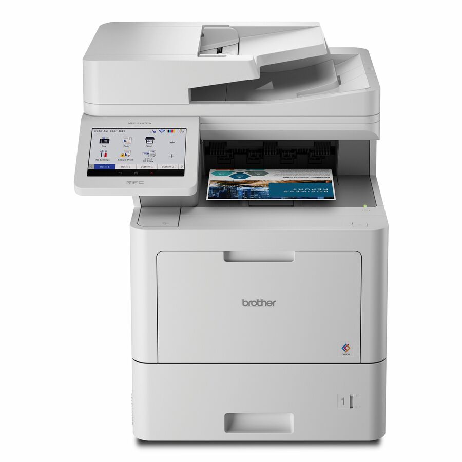 Brother Workhorse MFC-EX670W Enterprise Color Laser All-in-One Printer with Fast Printing, Large Paper Capacity, and Advanced Security Features