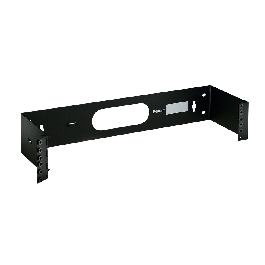 Panduit WBH2 Wall Mount for Patch Panel - Black