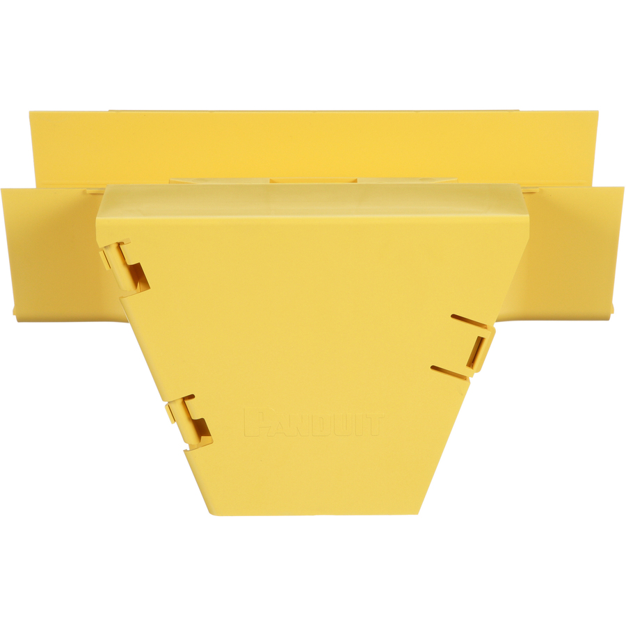 Panduit FiberRunner® Vertical Tee, 90°, 6x4, Yellow