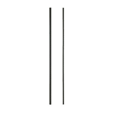 Panduit R4PRT Mounting Rail Kit for Rack - Black