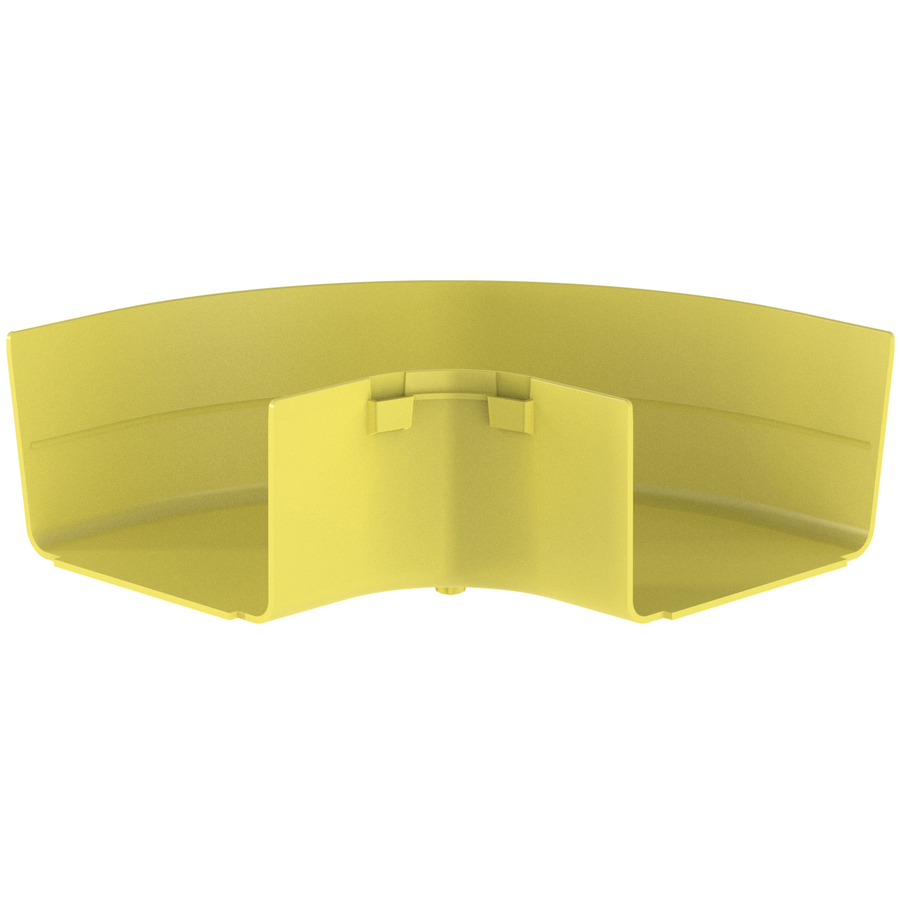 Panduit FiberRunner® Horizontal Right-Angle, 90°, 6x4, Yellow