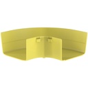 Panduit FiberRunner® Horizontal Right-Angle, 90°, 6x4, Yellow