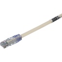 Panduit Cat 6A 24 AWG UTP Copper Patch Cord, 1 ft, White