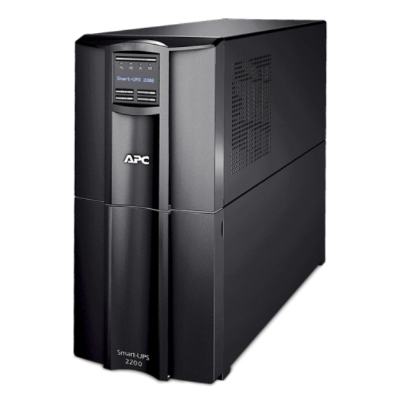 APC Smart-UPS, Line Interactive, 2200VA, Tower, 100V, 8x NEMA 5-15R+2x NEMA 5-20R outlets, SmartSlot, AVR, LCD