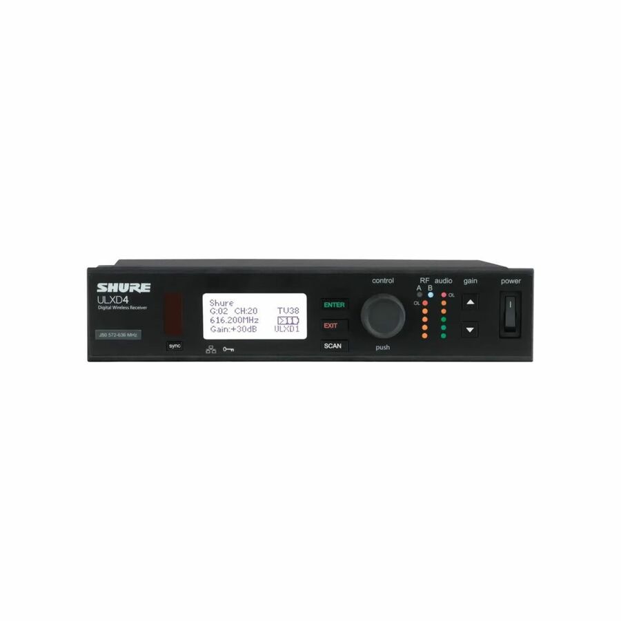 Shure ULXD4-GV Digital Wireless Receiver