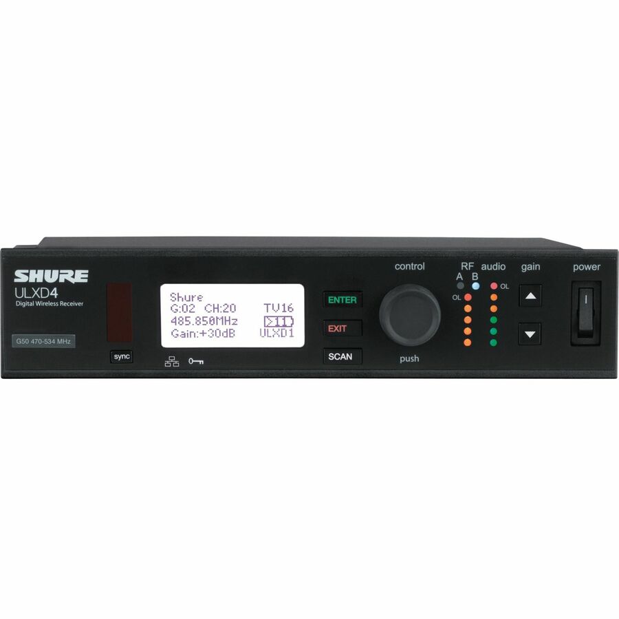 Shure ULXD4-GV Digital Wireless Receiver