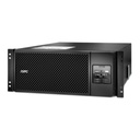APC Smart-UPS On-Line, 6kVA/6kW, Rackmount 4U, 230V, 6x C13+4x C19 IEC outlets, Network Card+SmartSlot, Extended runtime, W/ rail kit, Marine
