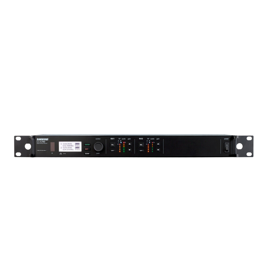Shure Dual-Channel Digital Wireless Receiver
