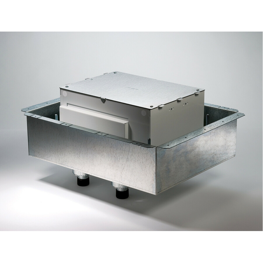 Wiremold Evolution Series Eight Gang Fire-Classified Floor Box
