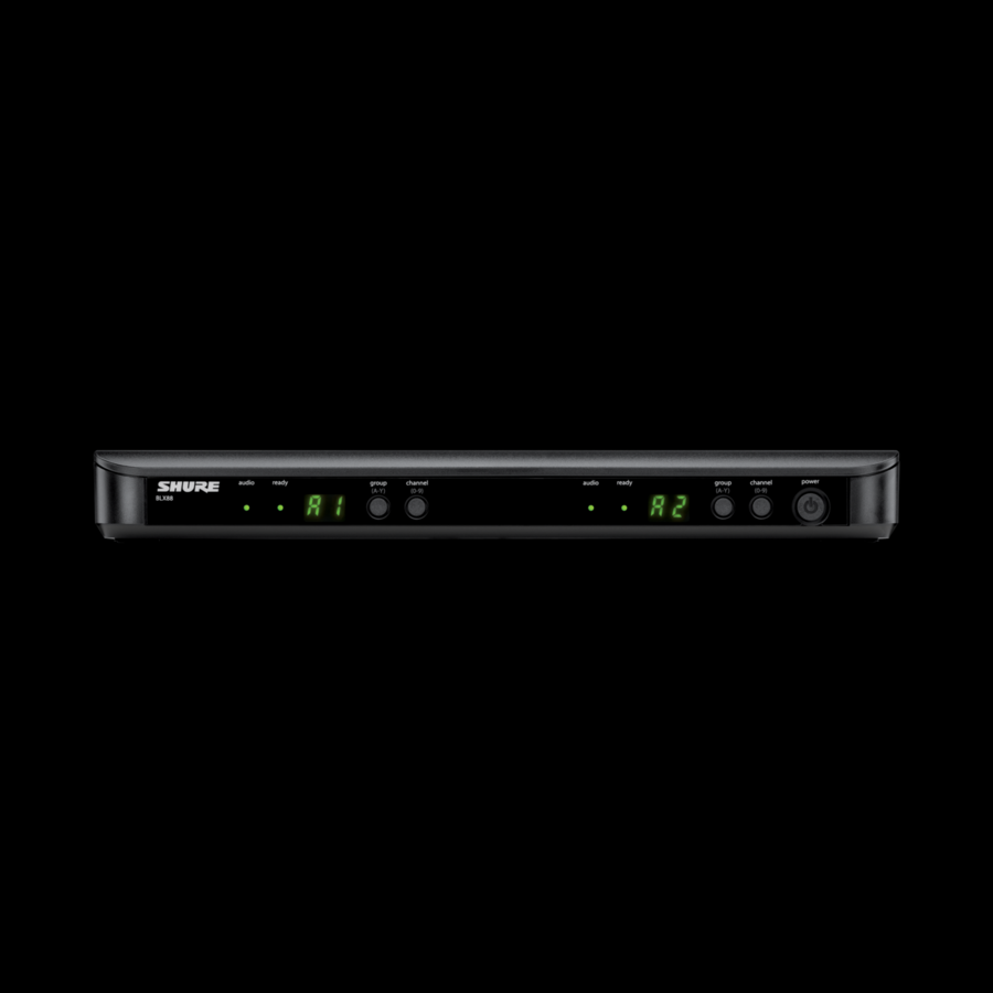 Shure BLX88 Dual Wireless Receiver for BLX Wireless System