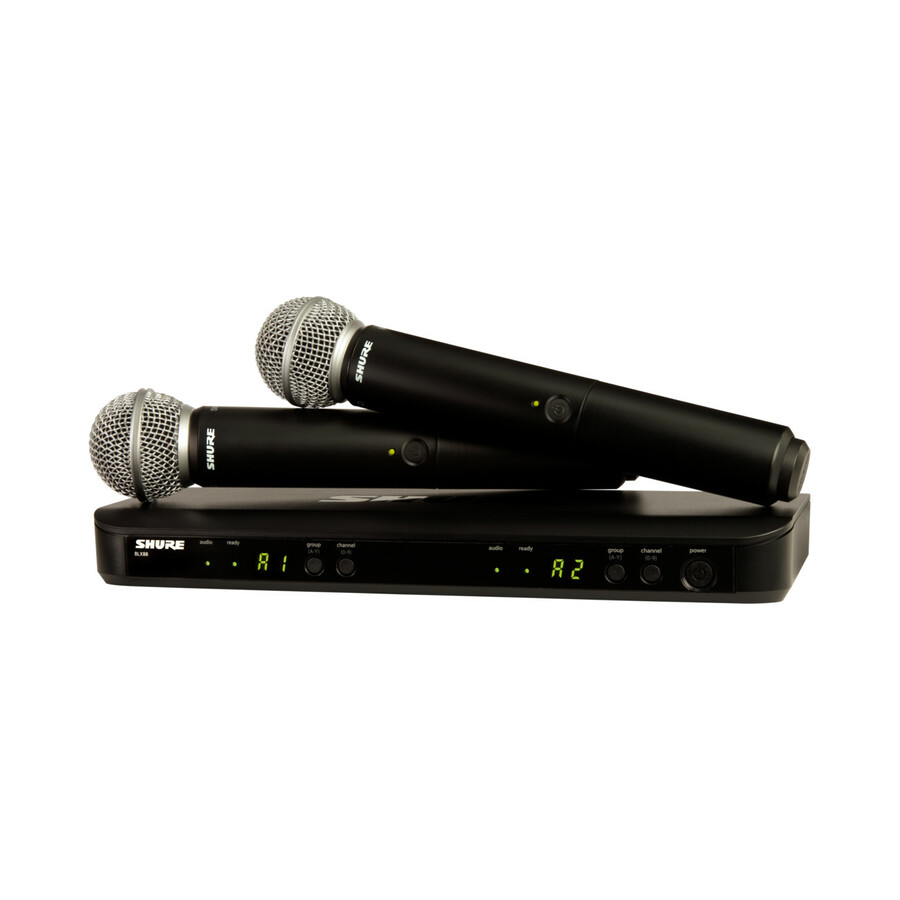 Shure Wireless Dual Vocal System with two SM58