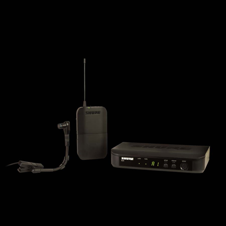 Shure Wireless Instrument System with Beta 98H/C Clip-on Gooseneck Microphone
