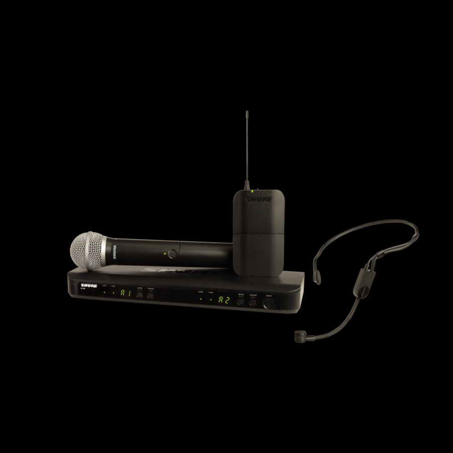 Shure BLX1288/PGA31 Wireless Combo System with PG58 Handheld and PGA31 Headset