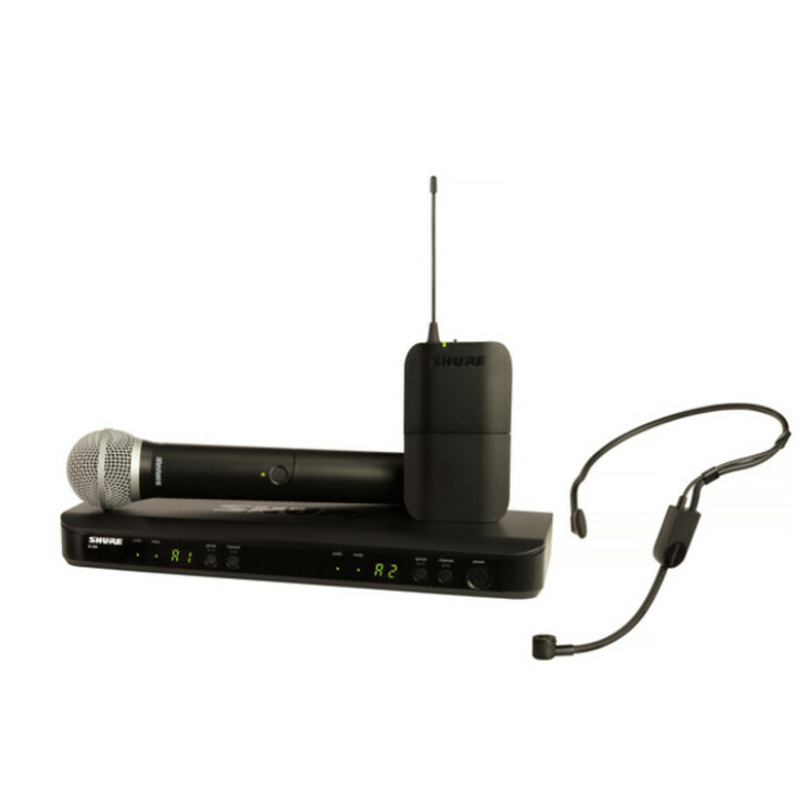 Shure BLX1288/P31 Dual Channel Combo Wireless System