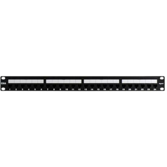 On-Q Cat 6A 24 Port Rack Mount Patch Panel