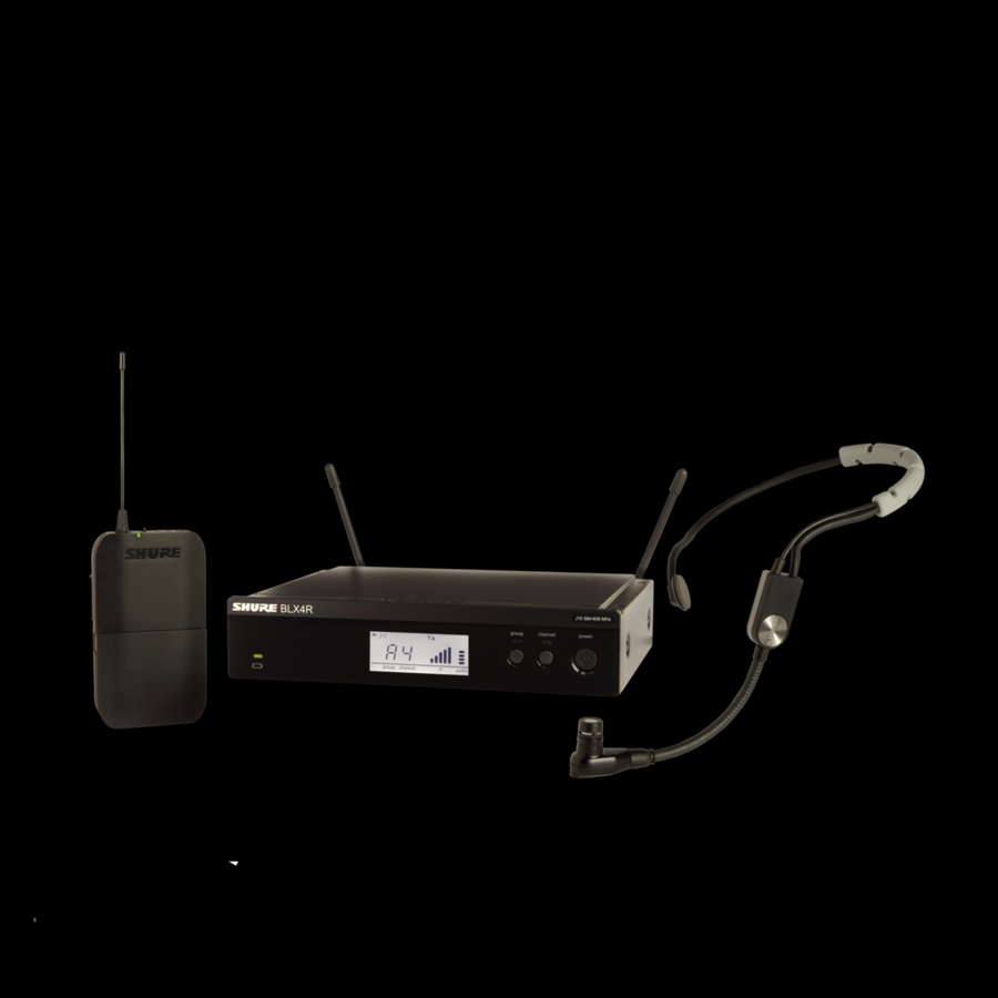 Shure BLX14R/SM35 Wireless Rack-mount Headset System with SM35 Headset Microphone