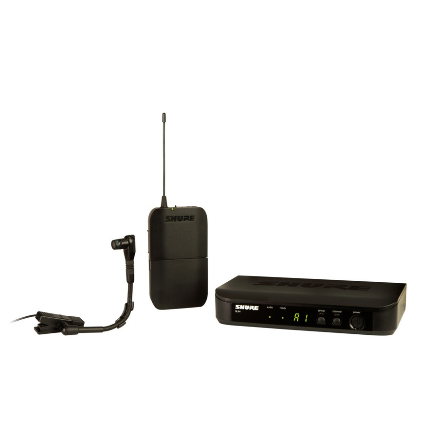 Shure Wireless Instrument System with Beta 98H/C Clip-on Gooseneck Microphone