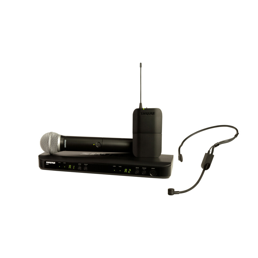 Shure Wireless Combo System with PG58 Handheld and PGA31 Headset