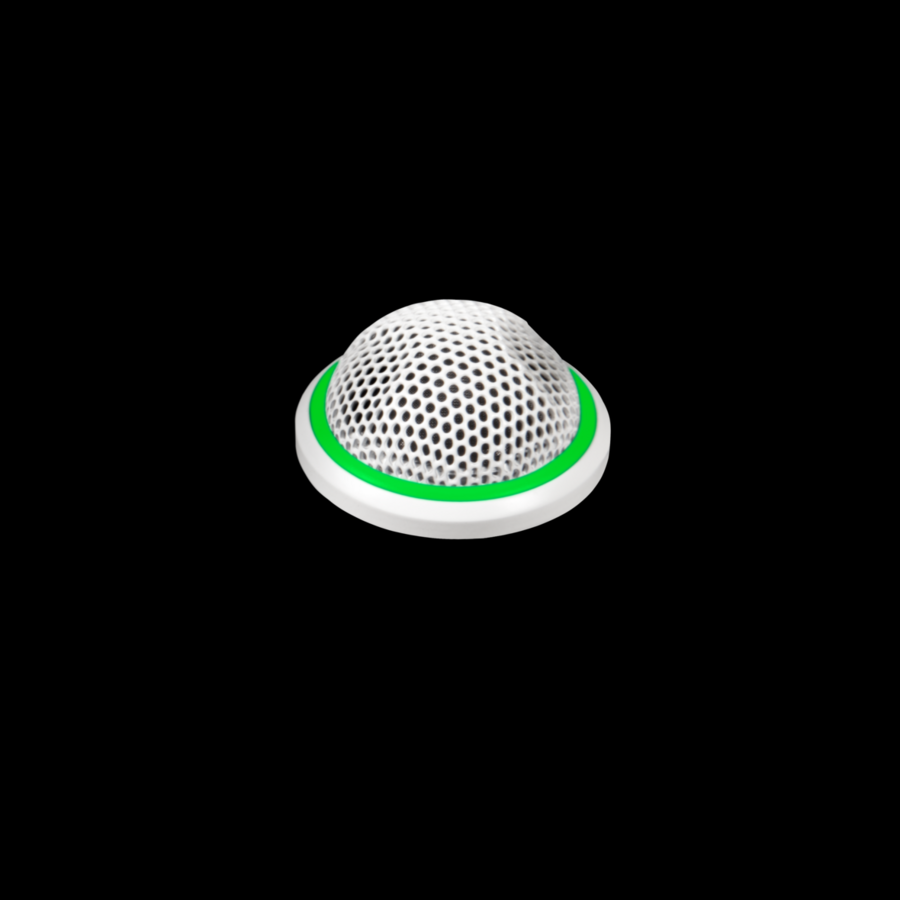 Shure Microflex MX395W/BI-LED Wired Electret Condenser, Boundary Microphone