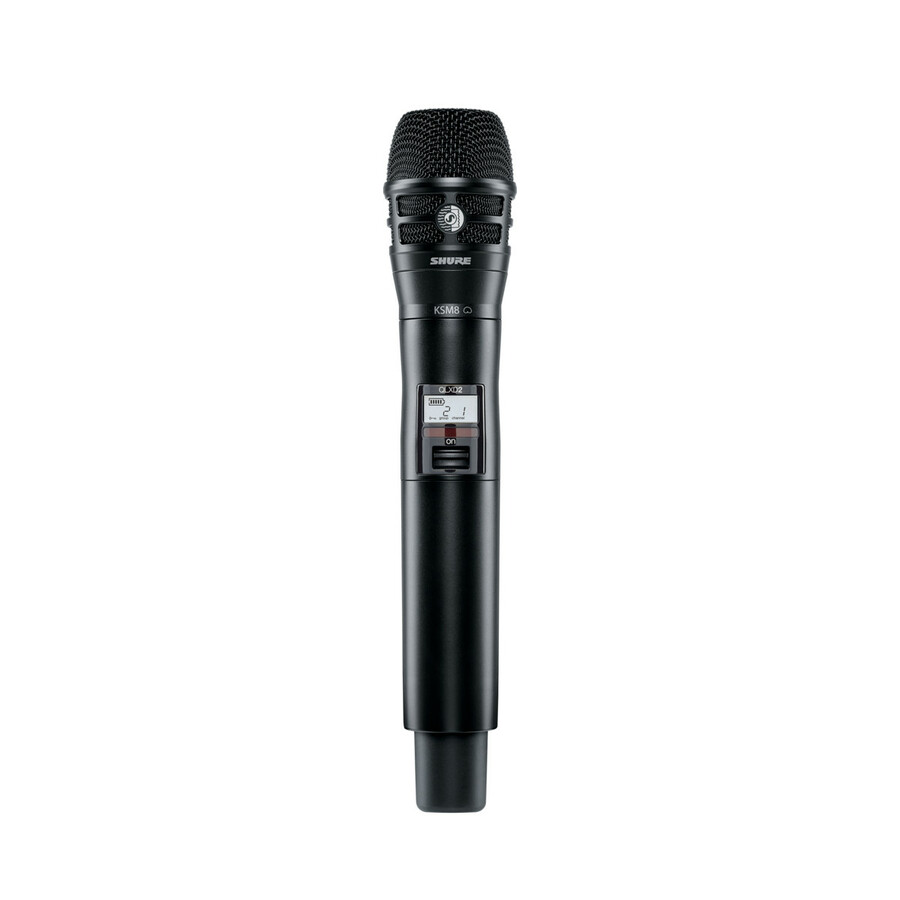 Shure QLXD2/K8 Handheld Transmitter with KSM8 Capsule
