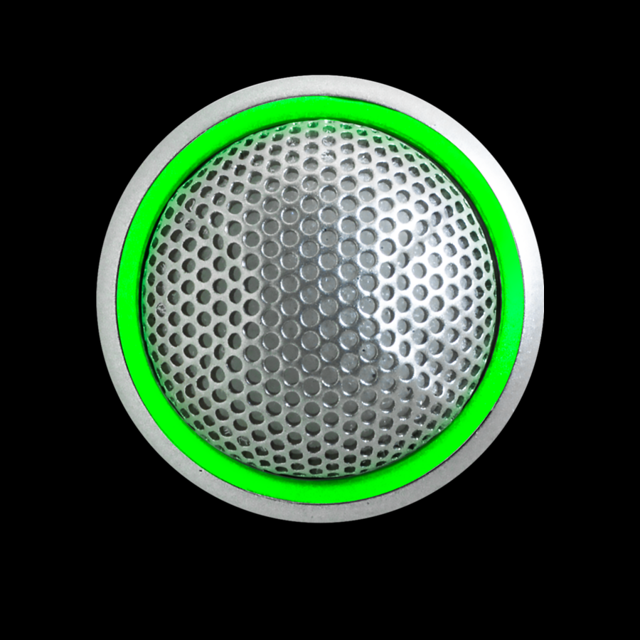 Shure Microflex MX395AL/BI-LED Wired Electret Condenser, Boundary Microphone