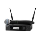 Shure GLXD24R+/B58 Digital Wireless Rack System with BETA 58A Vocal Microphone