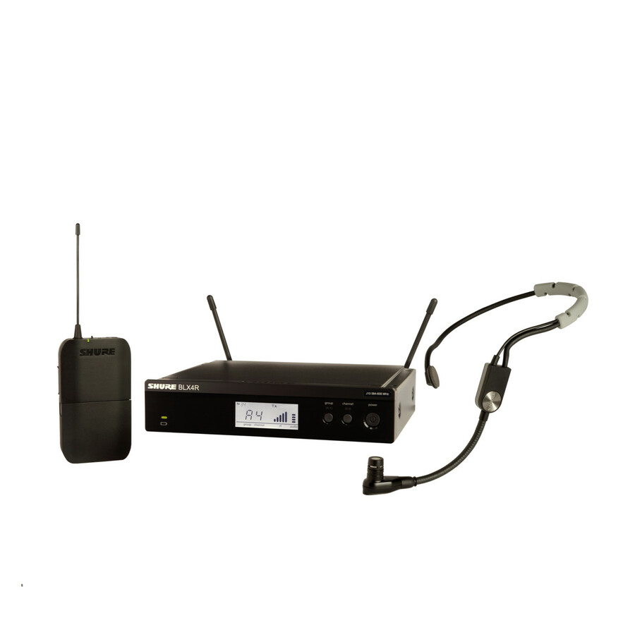 Shure Wireless Rack-mount Headset System with SM35 Headset Microphone