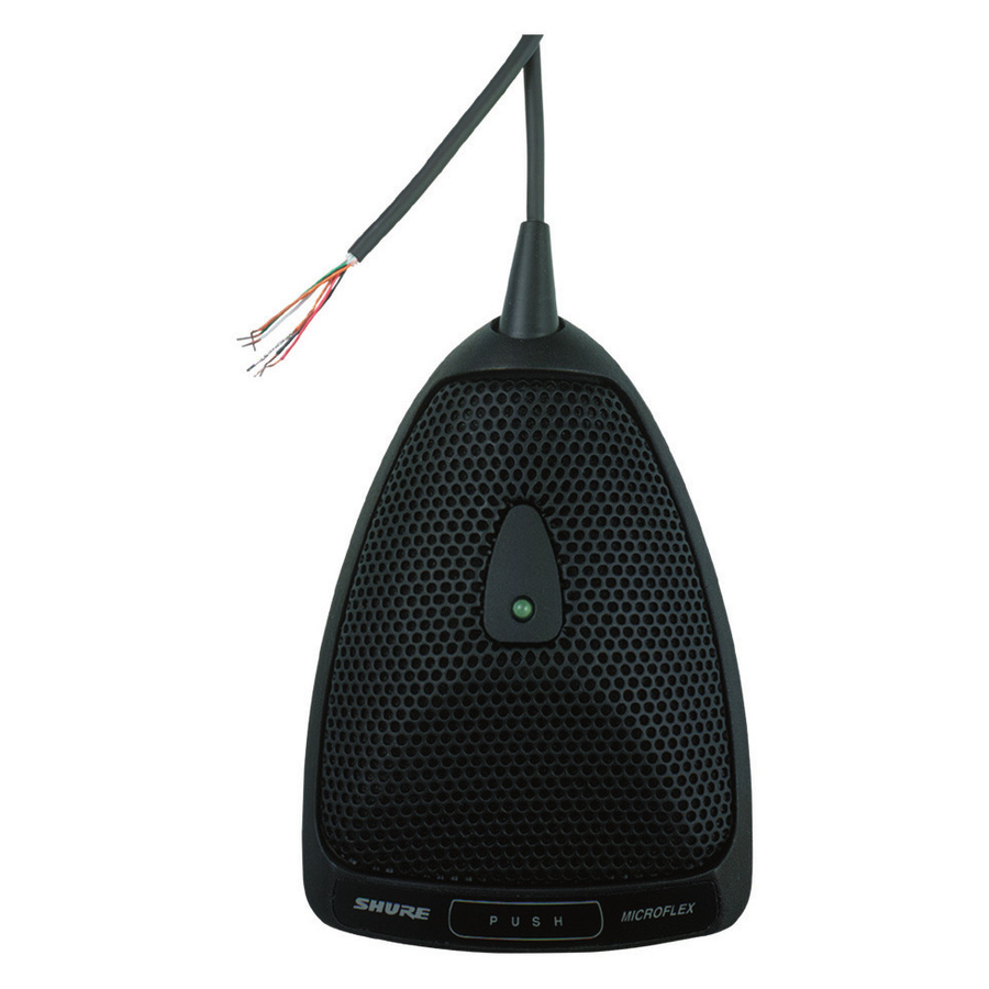 Shure Microflex MX392 Wired Electret Condenser Microphone - Black