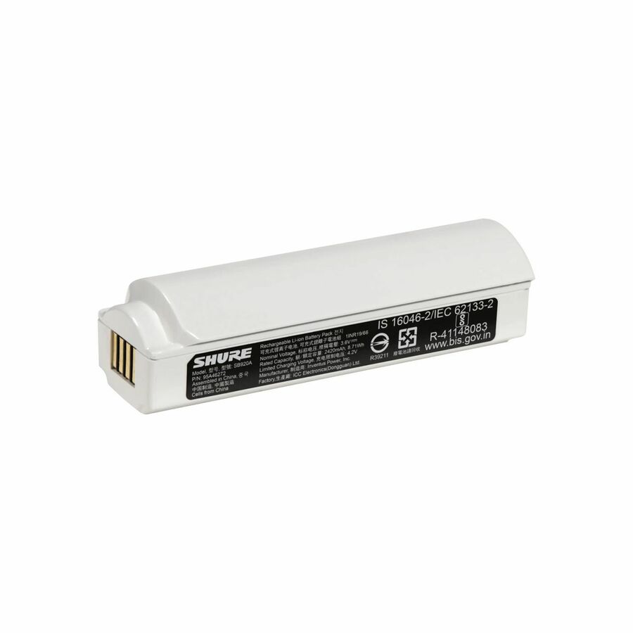 Shure SB920A Lithium-Ion Rechargeable Battery