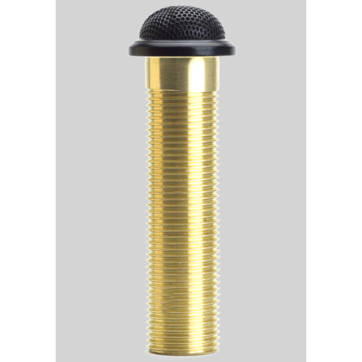 Shure Microflex MX395B/BI Wired Electret Condenser Microphone - Black