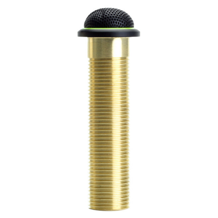 Shure Microflex MX395B/BI-LED Wired Electret Condenser Microphone - Black