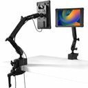 CTA Custom Flex Clamp Mount with Wireless Inductive Charging Case for iPad 10.9" 10th Gen