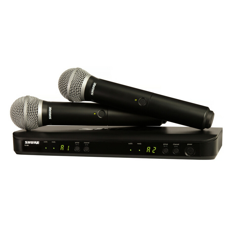 Shure Dual Channel Handheld Wireless System