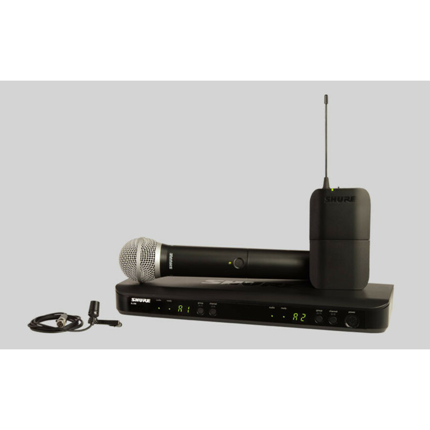 Shure Dual Channel Combo Wireless System