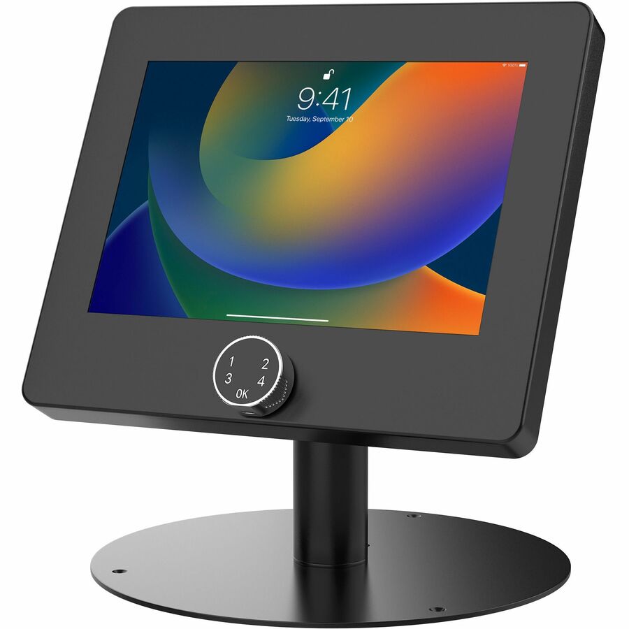 CTA Digital Hyperflex Security Kiosk Stand w/ Digital Password Combination Security Enclosure