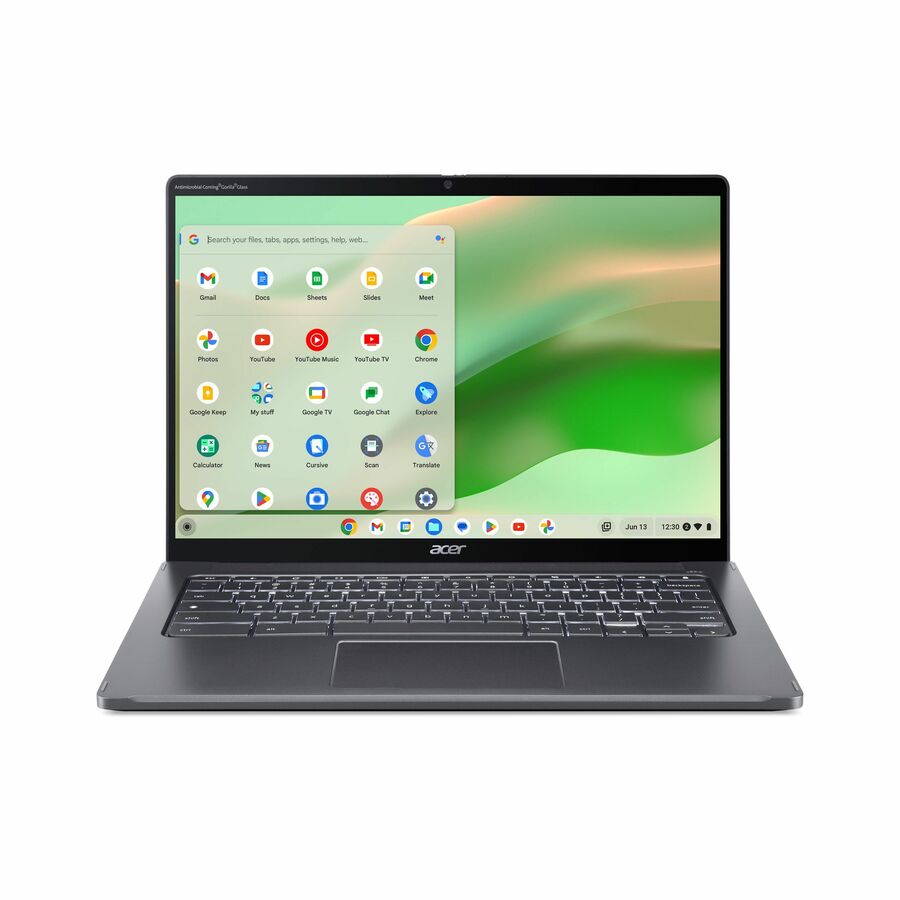 Acer Chromebook Spin 714 CP714-2W CP714-2W-56B2 14" Touchscreen Convertible 2 in 1 Chromebook - WUXGA - Intel Core i5 13th Gen i5-1335U - 8 GB - 256 GB SSD - English (US) Keyboard - Steel Gray