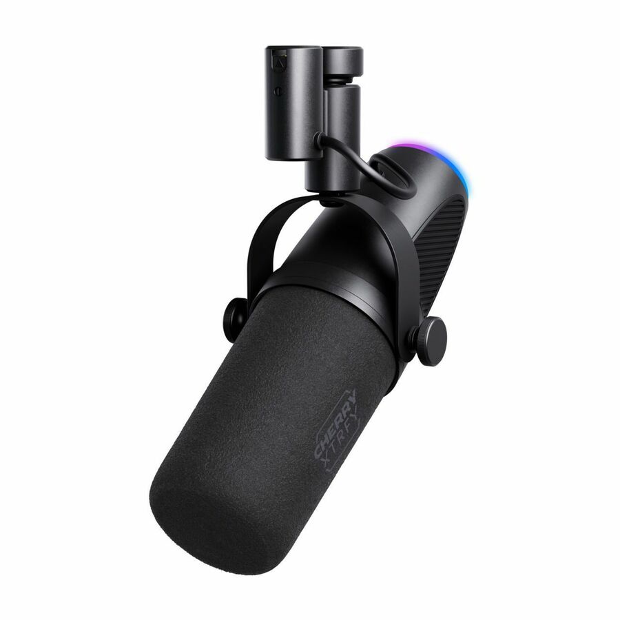 XTRFY Ngale X CX-NGALE-X-RGB-BLACK Wired Dynamic Microphone for Recording, Live Streaming, Monitoring, Studio, Gaming, Podcasting - Black