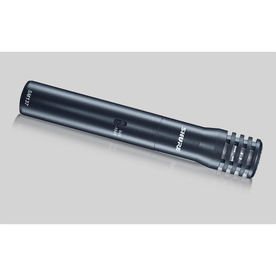 Shure SM137 Wired Condenser Microphone - Matte Dark Gray