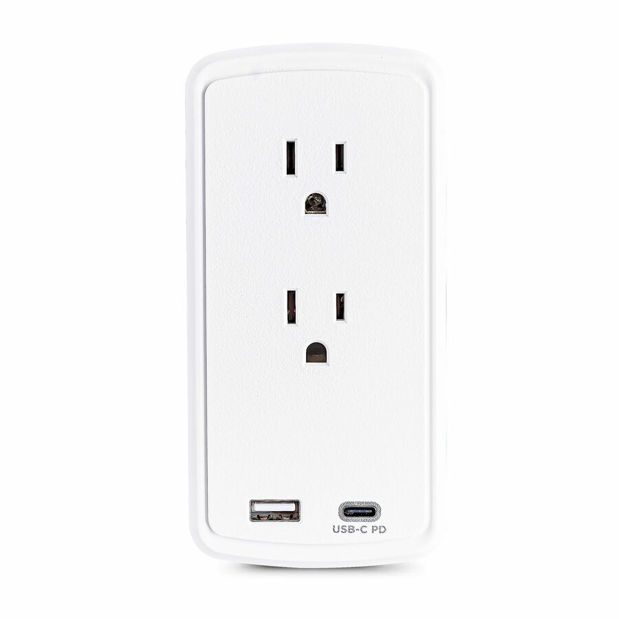 CyberPower P2WUCHD Home and Office 2 - Outlet Surge Protector with 500 J Surge Suppression