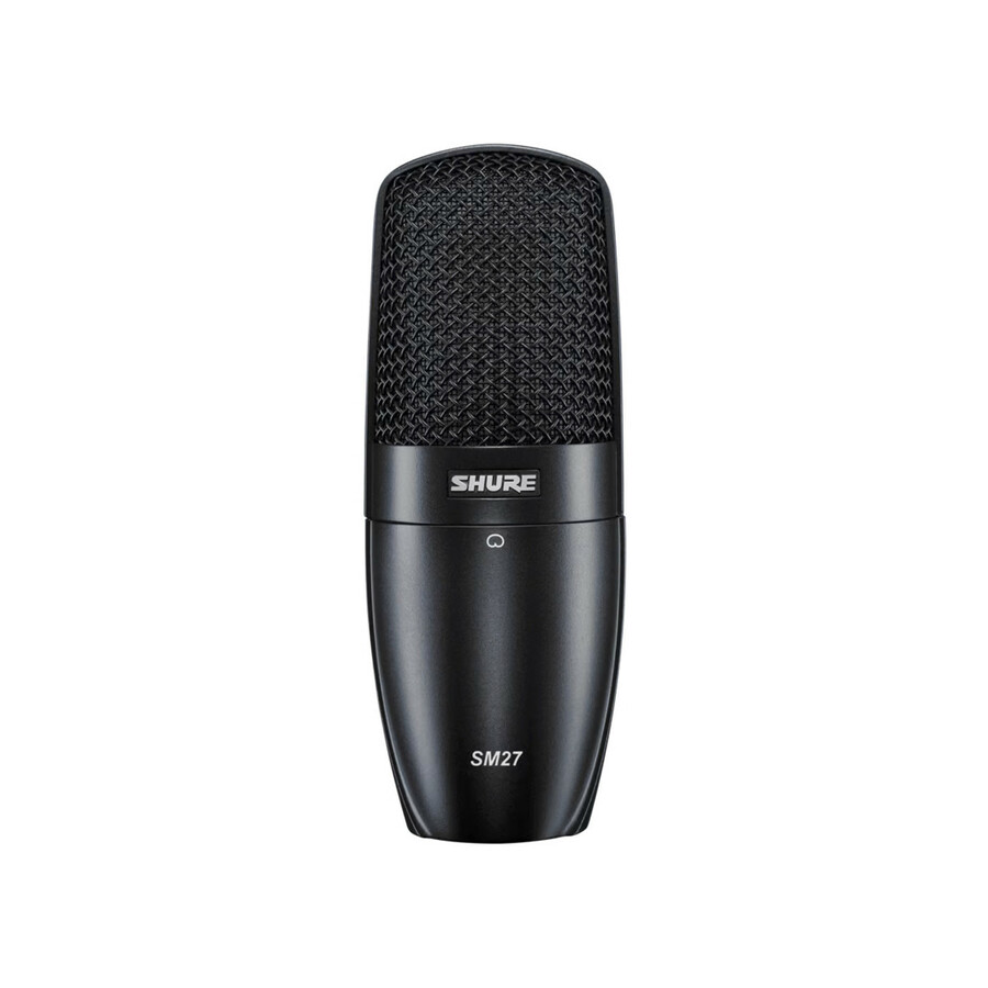 Shure SM27-SC Rugged Wired Condenser Microphone - Black