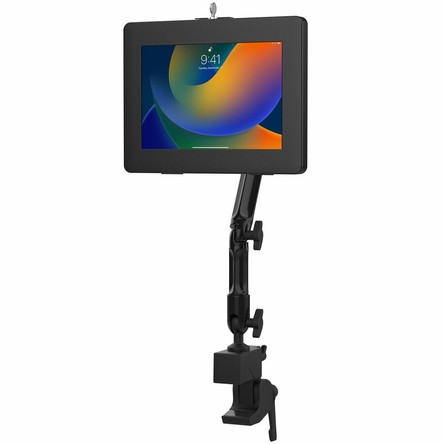 CTA Digital Custom Flex Security Enclosure Desk Clamp Mount w/ Enclosure
