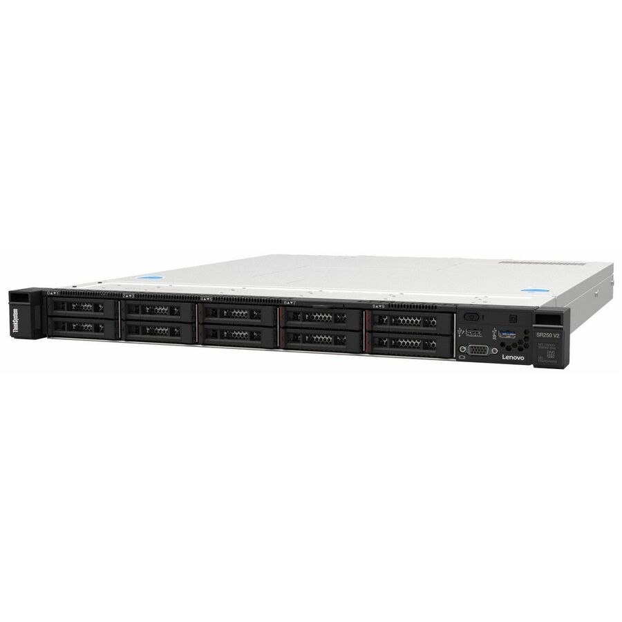 Lenovo ThinkSystem SR250 V3 7DCLA01XNA 1U Rack Server - 1 Xeon E-2456 3.30 GHz - 16 GB RAM - Serial ATA Controller