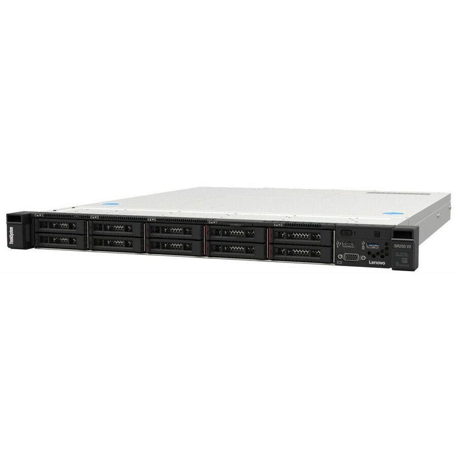 Lenovo ThinkSystem SR250 V3 7DCLA01ZNA 1U Rack Server - 1 Xeon E-2434 3.40 GHz - 16 GB RAM - Serial ATA Controller