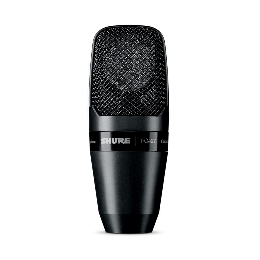 Shure PG ALTA PGA27 Wired Condenser Microphone - Black Metallic