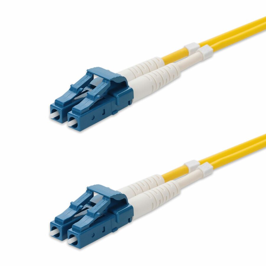 AddOn 7m LC to LC Yellow OM4 Duplex OFNR (Riser-Rated) TAA Fiber Patch Cable