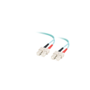 Quiktron 2m Value Series SC SC 10G Duplex PVC Fiber Cable