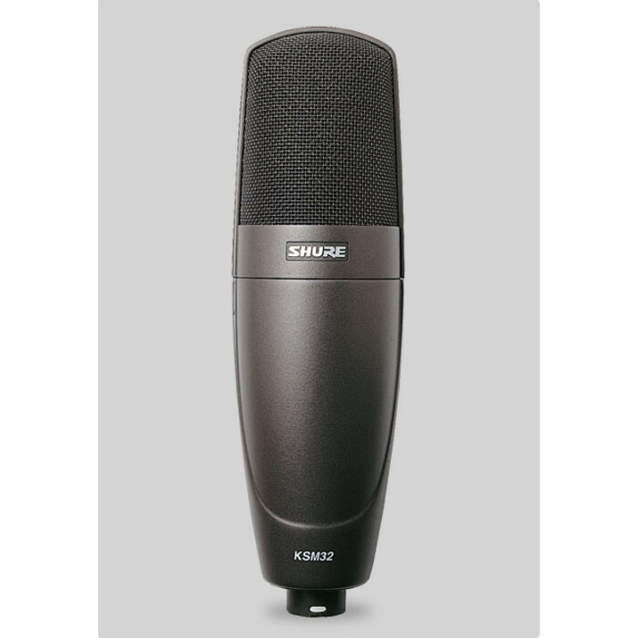 Shure KSM32/CG Wired Condenser Microphone - Charcoal Gray