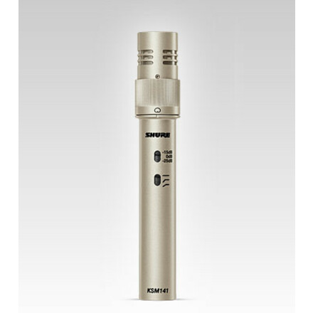 Shure KSM141 Wired Electret Condenser Microphone - Champagne