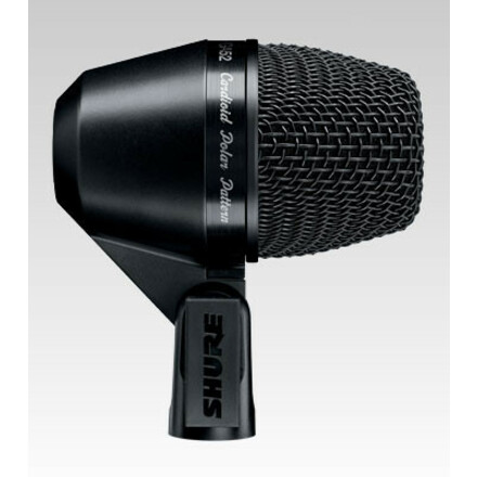 Shure PG ALTA PGA52 Wired Dynamic Microphone - Black Metallic