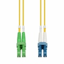 AddOn 6m ALC to LC Yellow OS2 Duplex OFNR (Riser-Rated) SMF Fiber Patch Cable